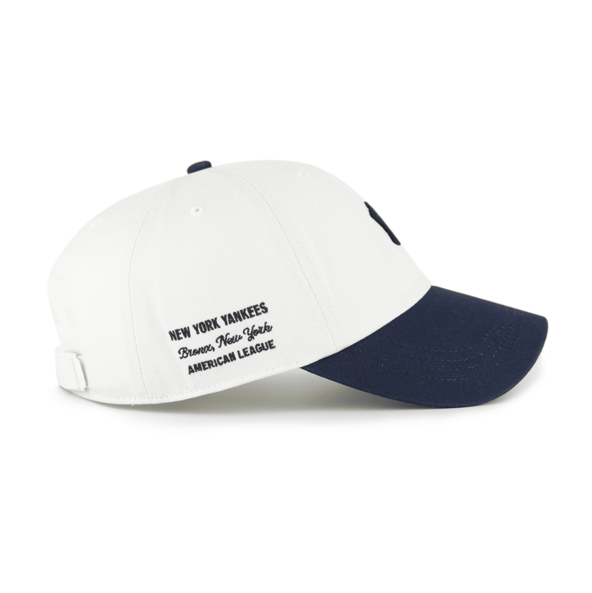 47 Brand MLB New York Yankees Contemporary Clean Up - Navy Beige - Spin Limit Boardshop