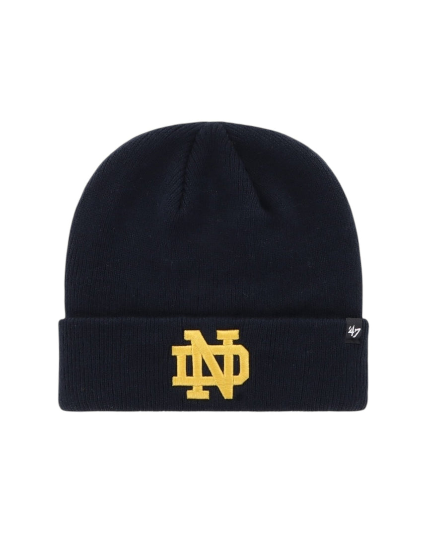 47 Brand NCAA Notre Dame Fightin Irish Beanie - Black - Spin Limit Boardshop