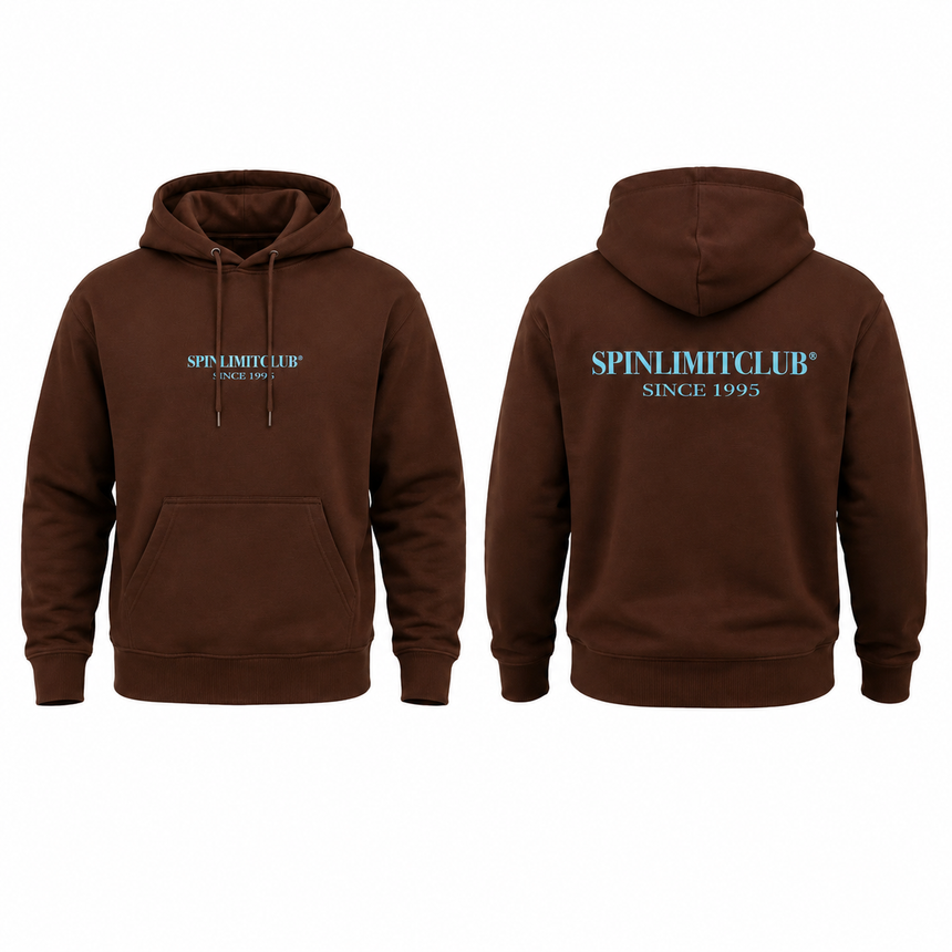 Spin Limit Club Hoodie - Brown