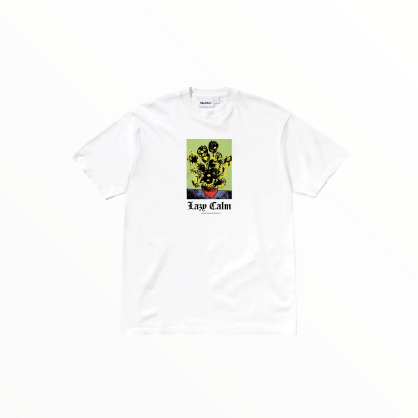 Butter Lazy Calm Tee - White