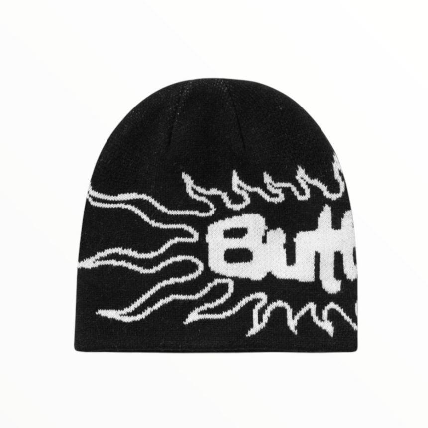 Butter Goods Solar Skully Beanie - Black
