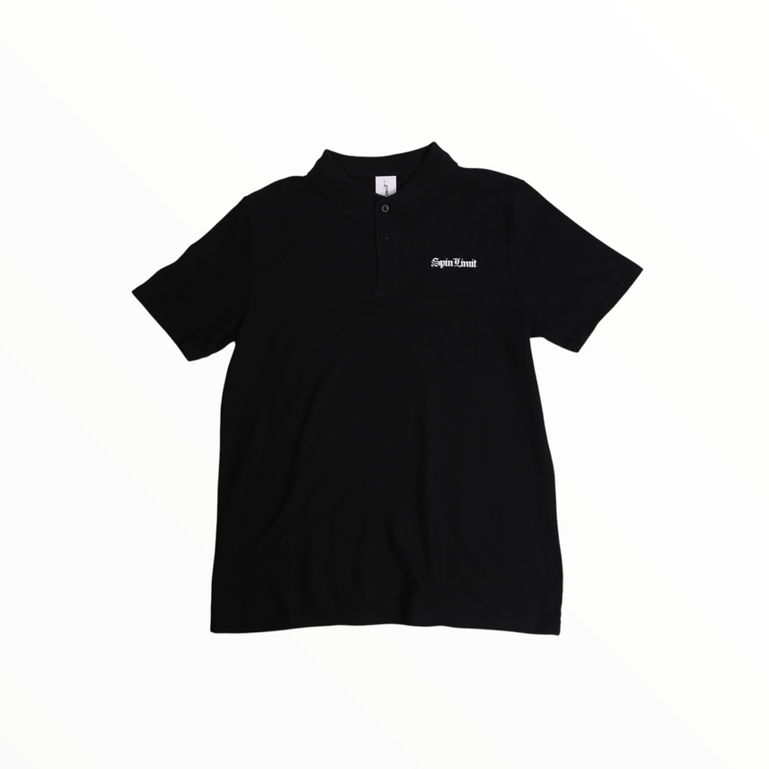Spin Limit Times Logo Polo - Black