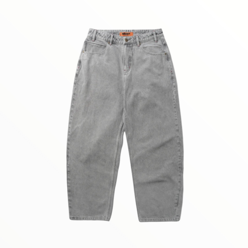 Butter Goods Solar Fade Denim Pants - Grey Wash
