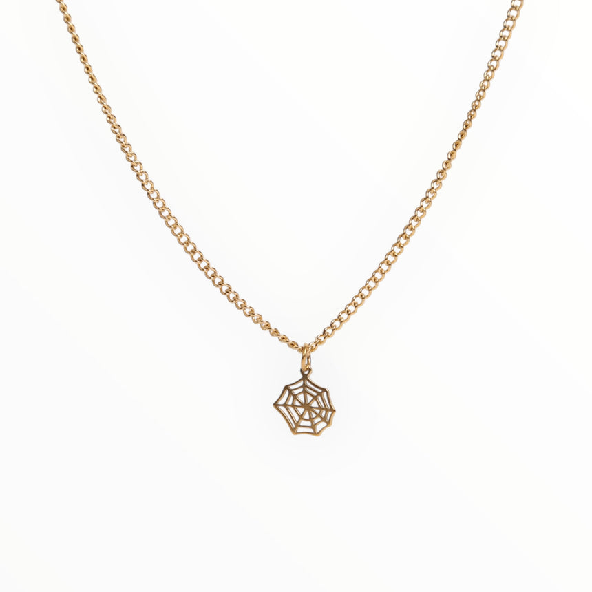 Spin Limit Spider Web Chain - Gold