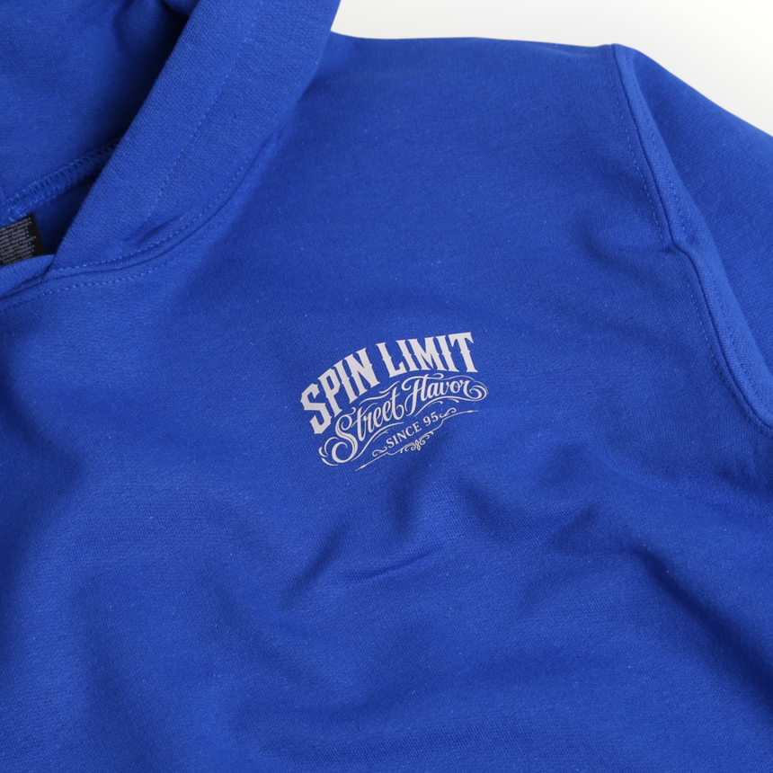 Spin Limit Carrera 2 Logo Hoodie Kid - Royal