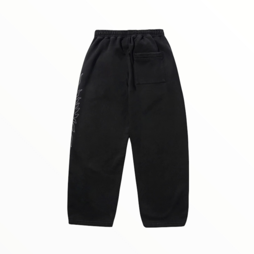 Butter Goods Wide Cut Denim Pants - Flat Black