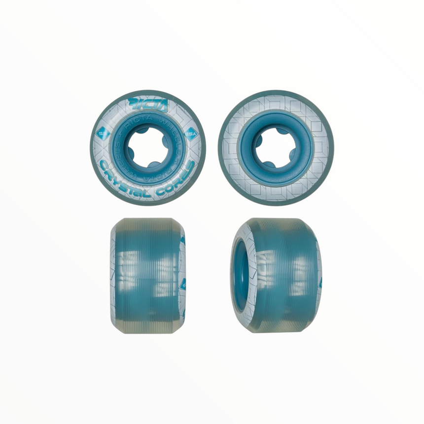 Ricta Core  Wheels Wide - Clear Tuquoise