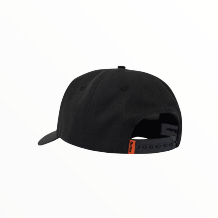 Butter Goods Solar 6 Panel Cap - Black