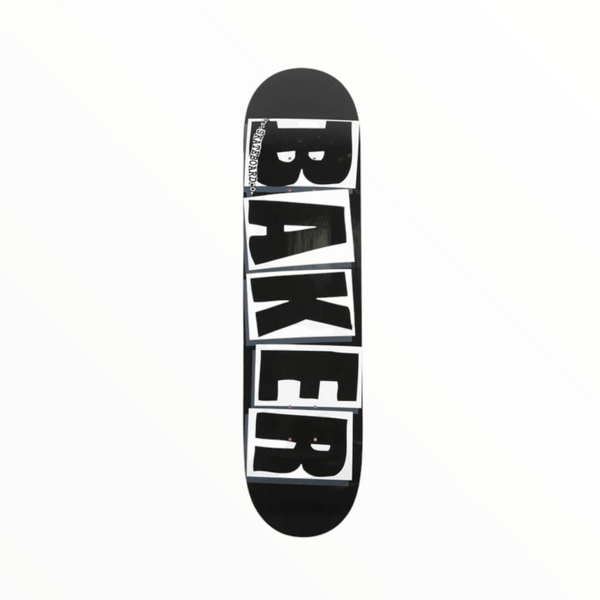 Baker Brand Logo Deck 8.0 - Black White