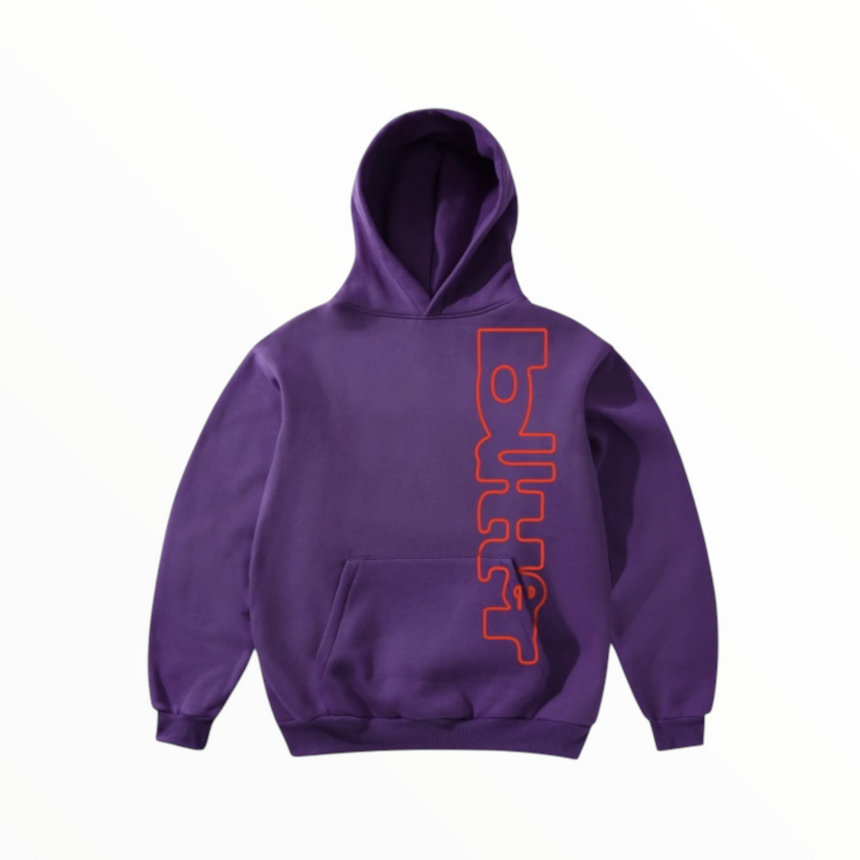 Butter Goods Warped Pullover Hoodie - Purple