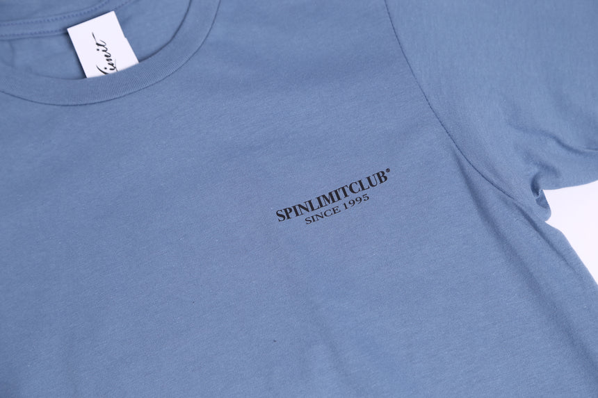 Spin Limit Club Tee - Iron Blue