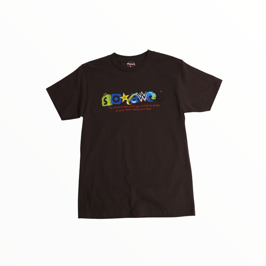 Screwed Corporation Tee - Brun
