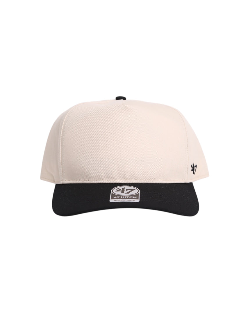 Spin Limit x 47' Varsity Embroidery Hitch Hat - Cream Black