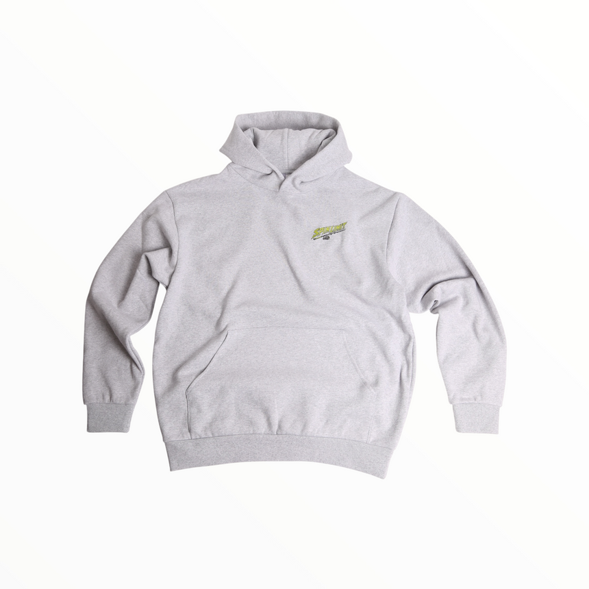 Spin Limit Fishing Heavyweight Hoodie - Grey Heather