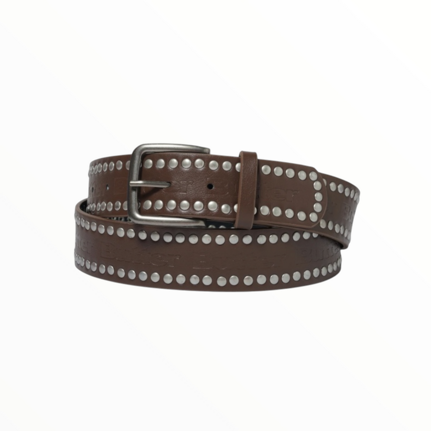 Butter Goods Studded Belt - Brown