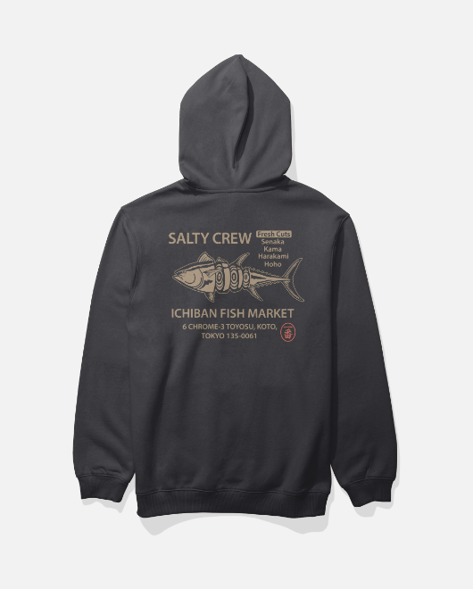 Salty Crew Ichiban Hoodie - Black