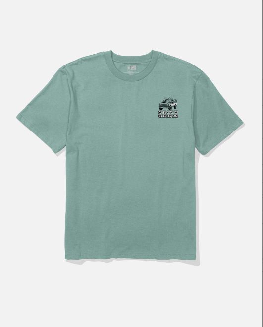 Salty Crew Truck Stop Classic Tee - Mackerel
