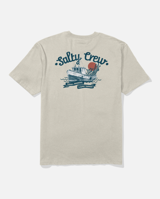 Salty Crew Hauler Classic Tee - Bone
