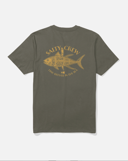 Salty Crew Omakase Classic Tee - Dusty Olive