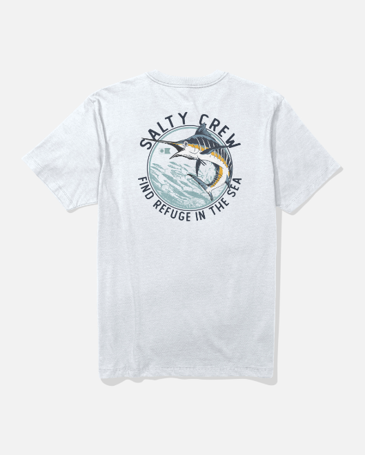 Salty Crew Schooled Classic Tee - White