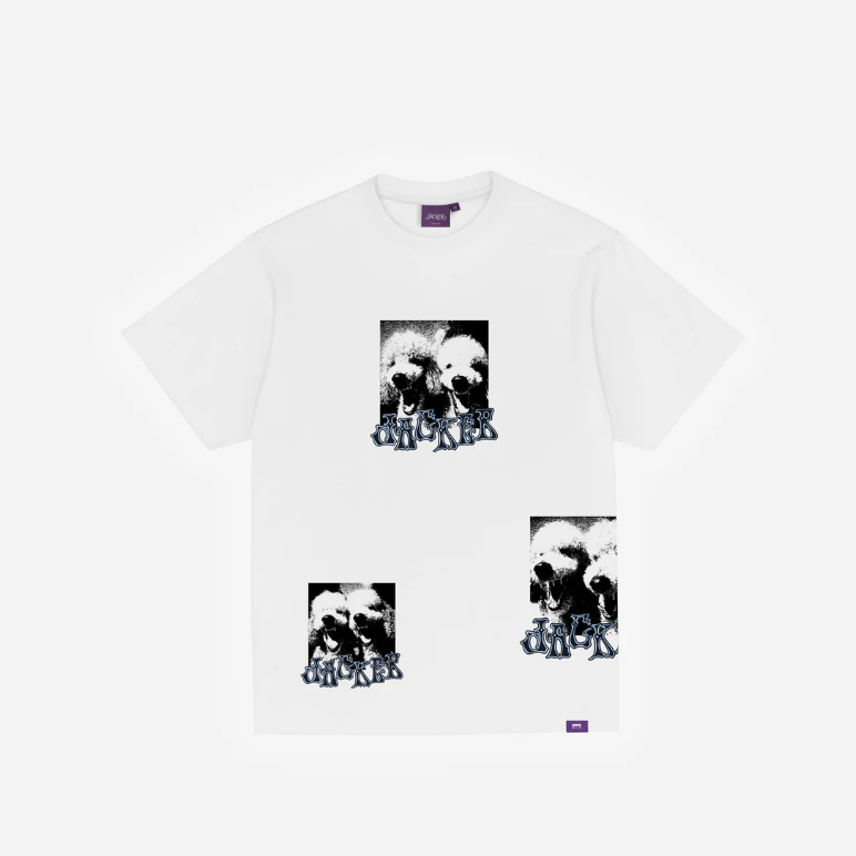 Jacker Poodles Pals Tee - White