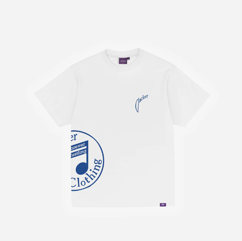 Jacker Records Tee - White