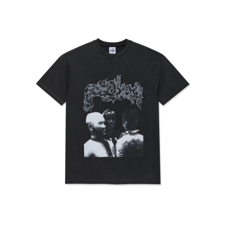 Polar Co. Band Overhead Silver Tee - Black