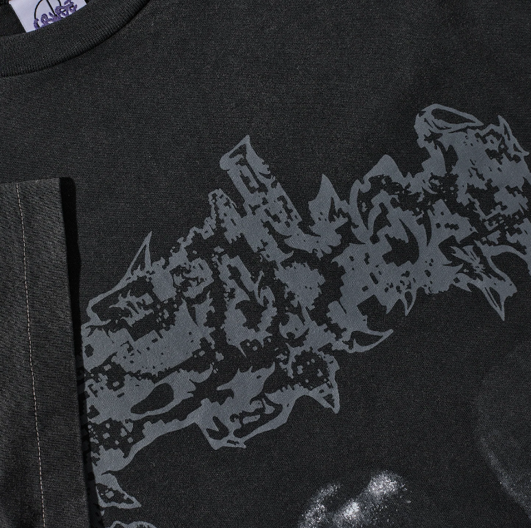 Polar Co. Band Overhead Silver Tee - Black