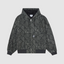 obey Glen Zip Up Jacket - Grey Snake