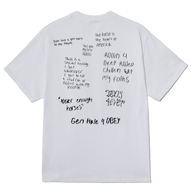 Obey Rodeo Queen Tee - White