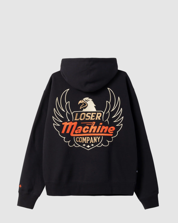 Loser Machine Cresta Po Hood - Black