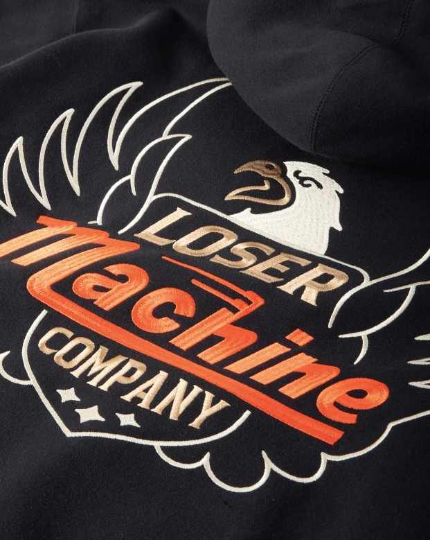 Loser Machine Cresta Po Hood - Black