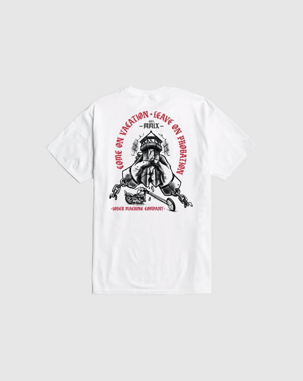 Loser Machine The Slammer Tee - White