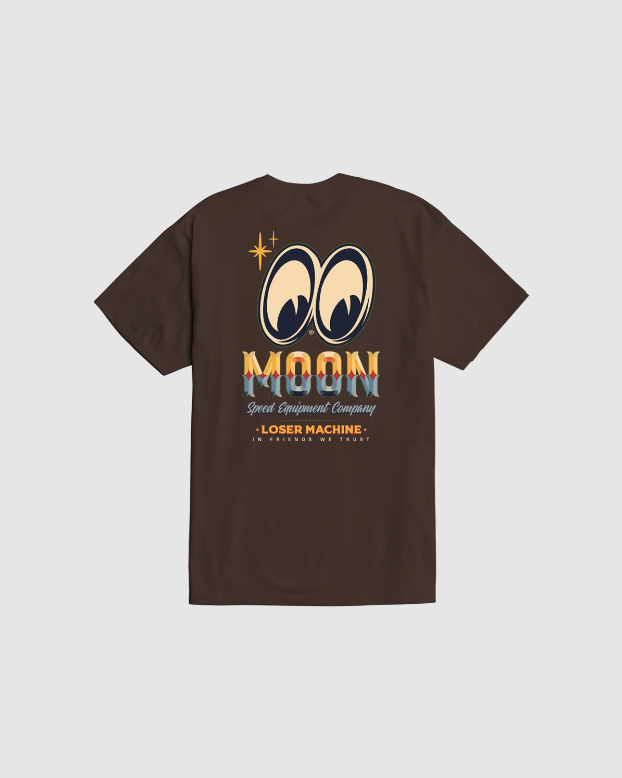 Loser Machine Sign Tee - Java Brown