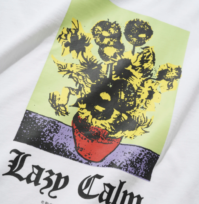 Butter Lazy Calm Tee - White