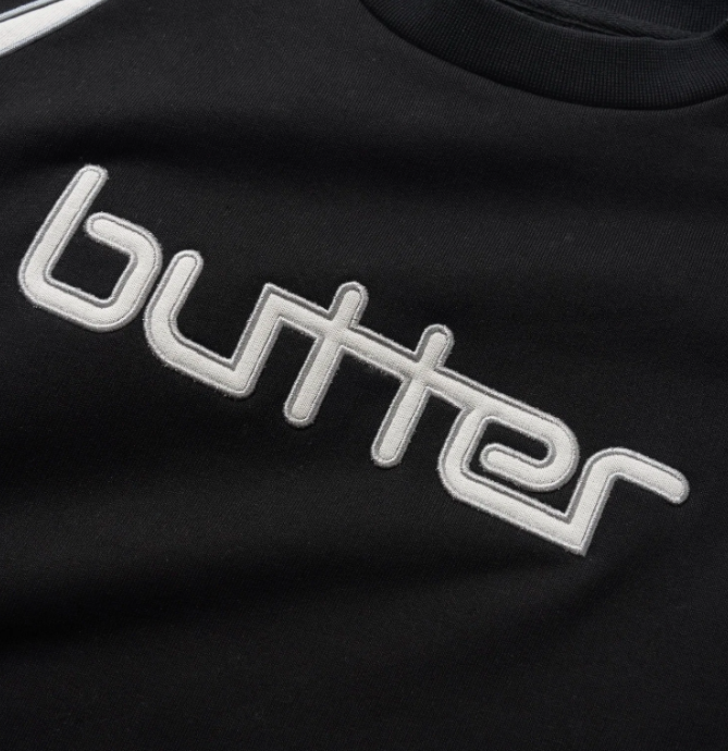 Butter Goods Match Crewneck - Black