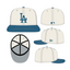 New Era Cap 59Fifty Fitted - MLB Los Angeles Dodgers Beige