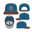 New Era Cap 9Fifty Snapback -  MLB Yankees Blue brown