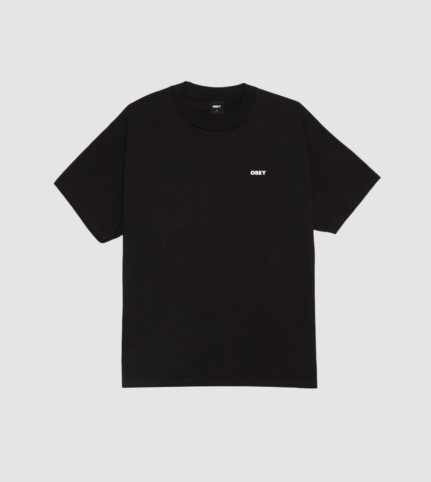 Obey Razor Tee - Black