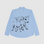 Obey Billy Woven Longsleeve - Light Blue