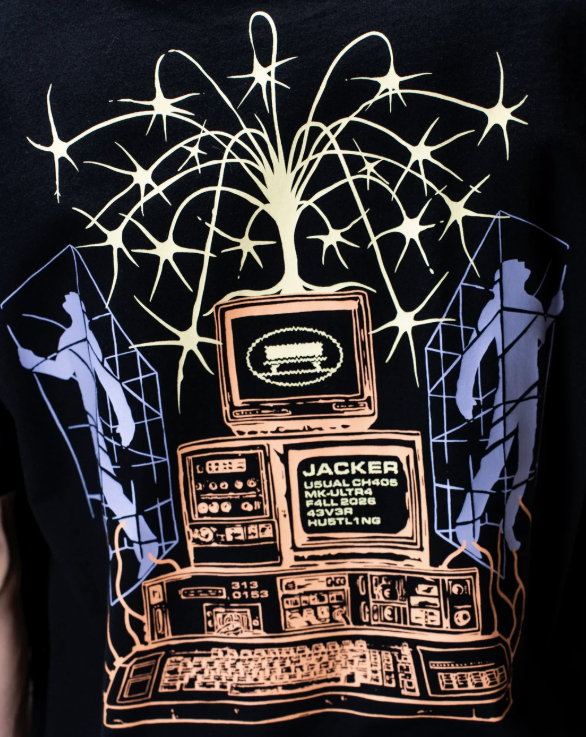 Jacker MK-Ultra Tee - Black