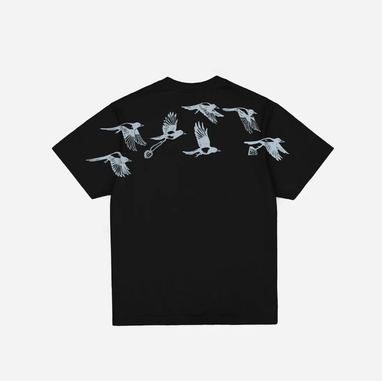 Jacker D.Birds Cooper Tee - Black