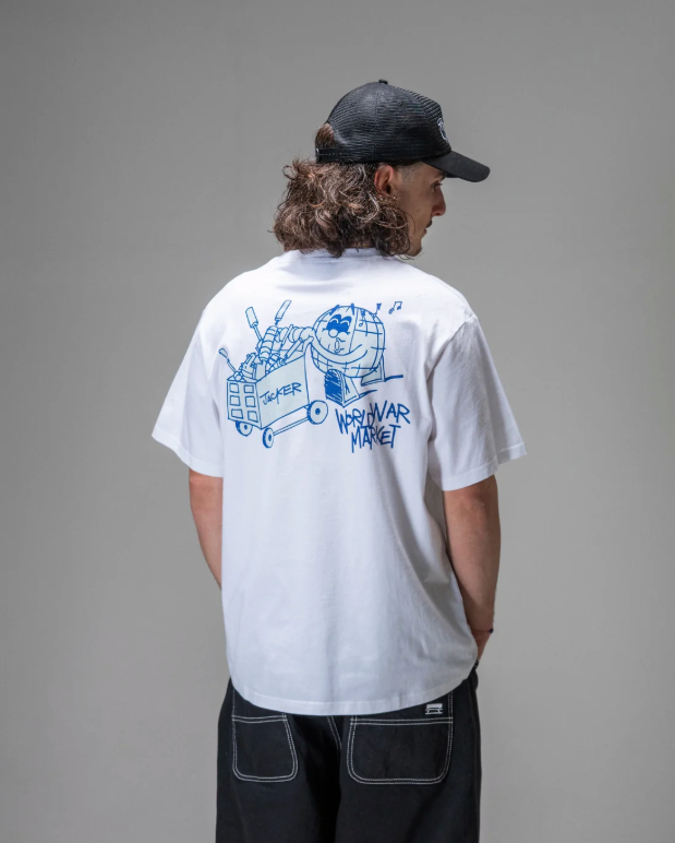 Jacker World War Market Tee - White