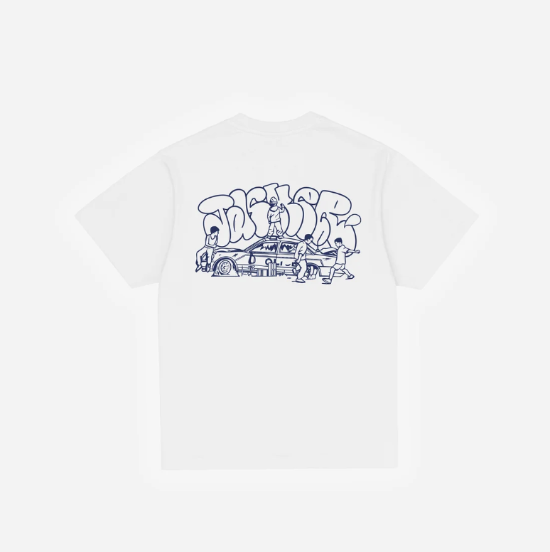 Jacker Education First Tee - White