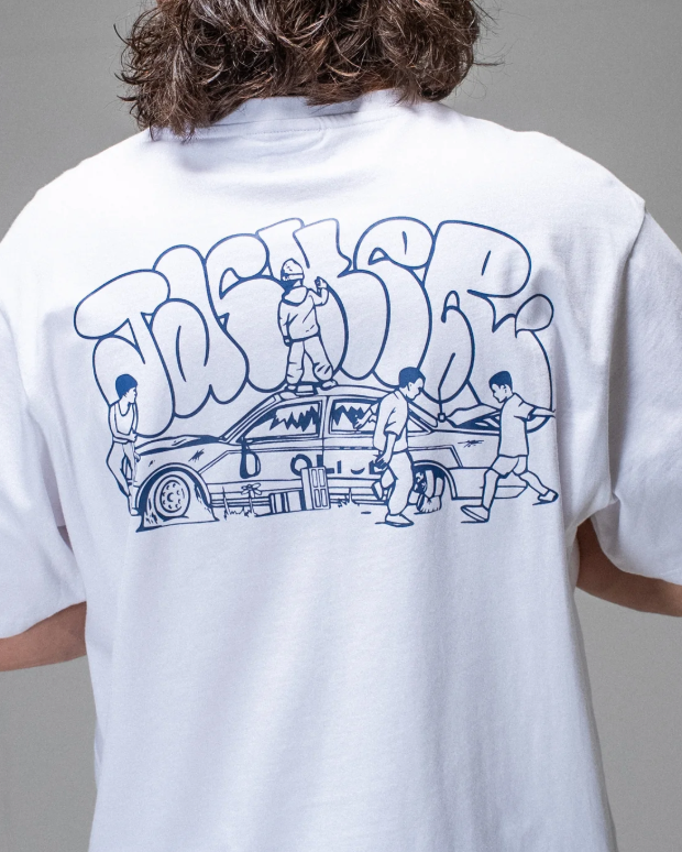 Jacker Education First Tee - White