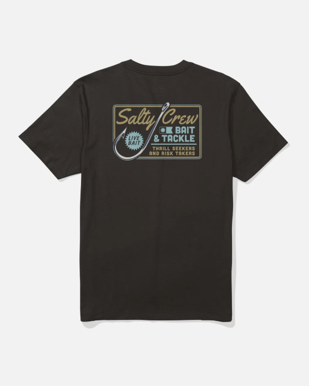 Salty Crew Hooked Up Tee - Black