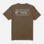 Salty Crew Coordinates Tee - Sepia