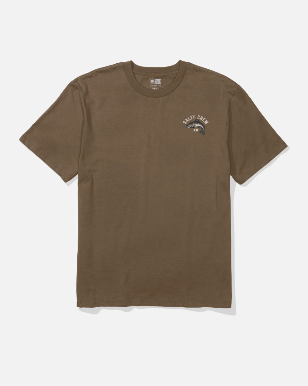 Salty Crew Trout Classic Tee - Sepia