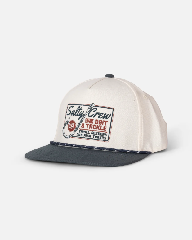 Salty Crew Hoocked Up Snapback - Off White Navy
