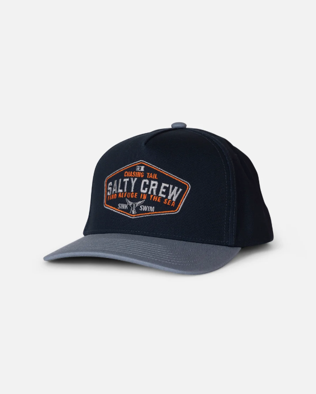 Salty Crew Tailfin Snapback - Mid Blue